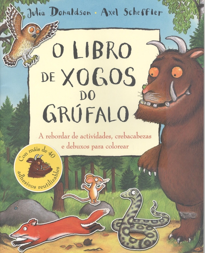 O libro de xogos do Grúfalo