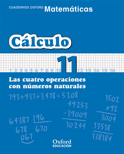 Matemáticas 1º Primaria Cuadernos de Cálculo 11