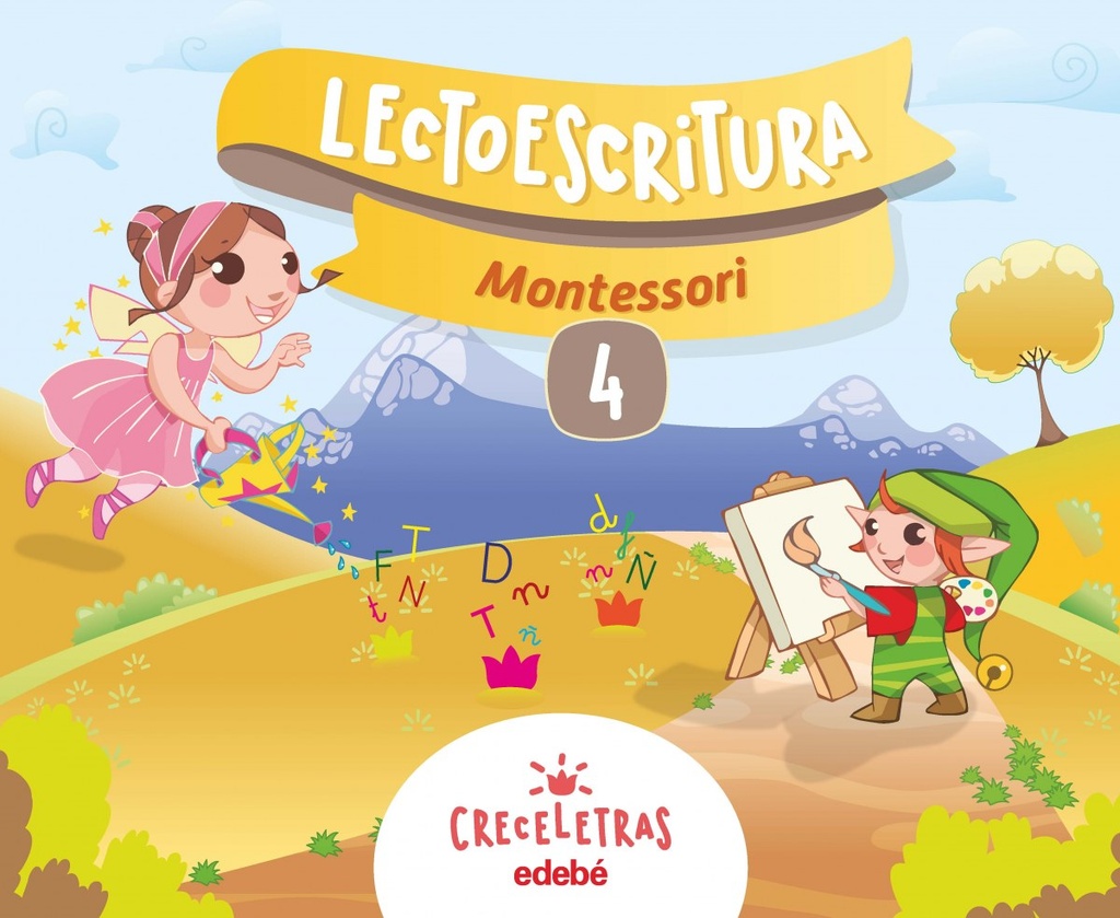 CUADERNO LECTOESCRITURA 4 PAUTA MONTESSORI