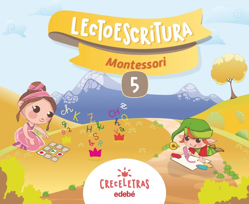 CUADERNO LECTORESCRITURA 5 PAUTA MONTESSORI