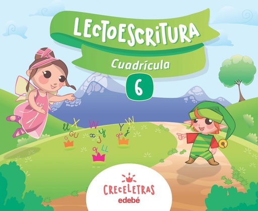 CUADERNO LECTOESCRITURA 6 CUADRICULA MONTESSORI