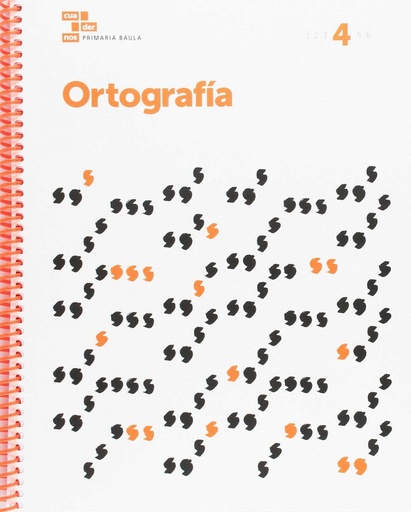 Ortografía 4t.primaria. Lengua castellana. Cataluña
