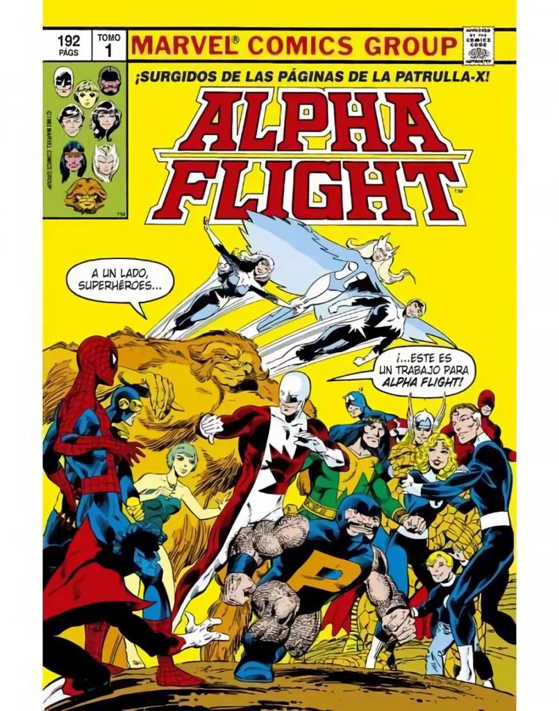 Biblioteca alpha flight n.1. 1983-84: alpha flight 1-6 usa