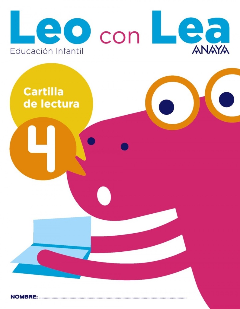 CARTILLA LECTURA 4 LEO CON LEA 5 AÑOS