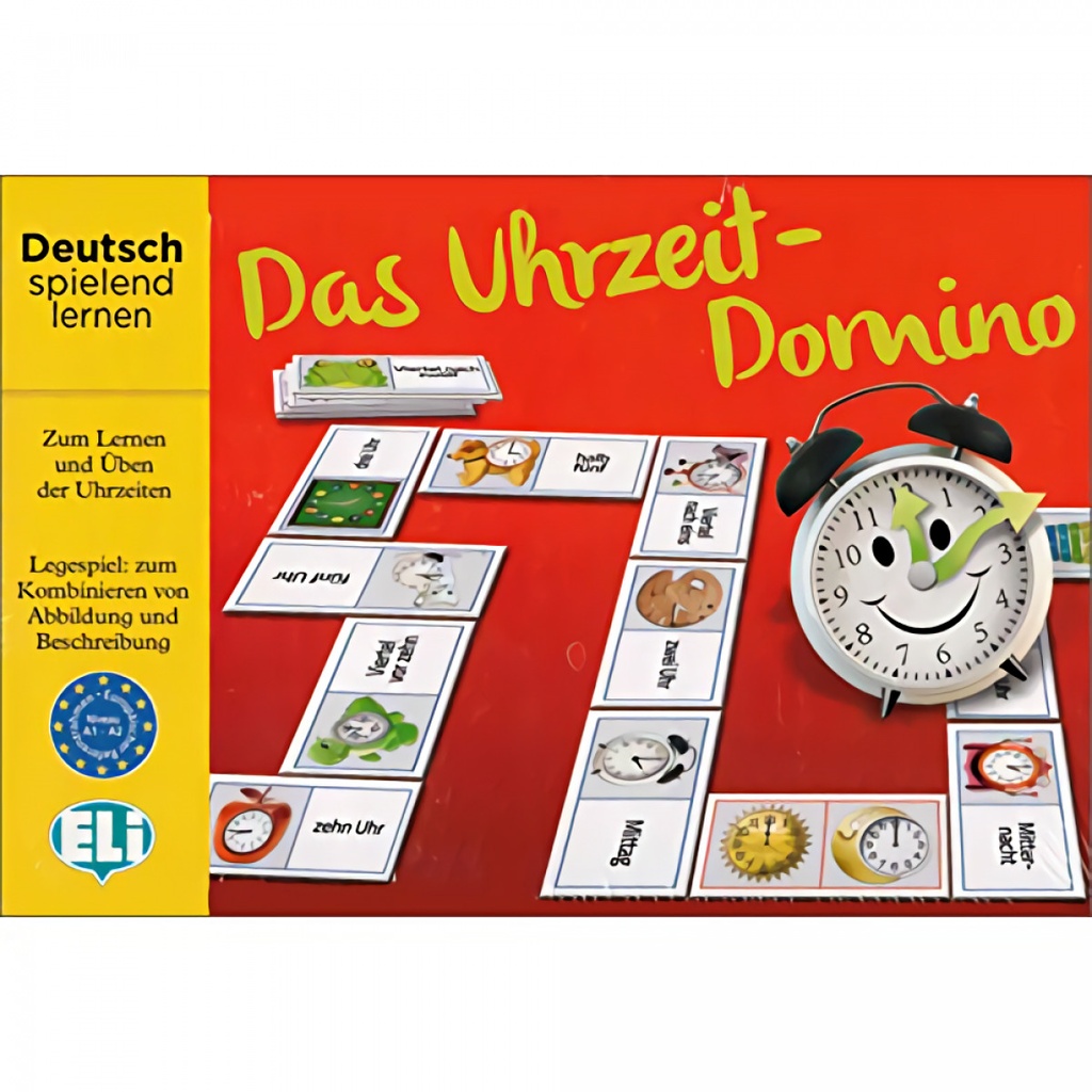 DAS UHRZEIT DOMINO (JUEGOS ALEMAN)