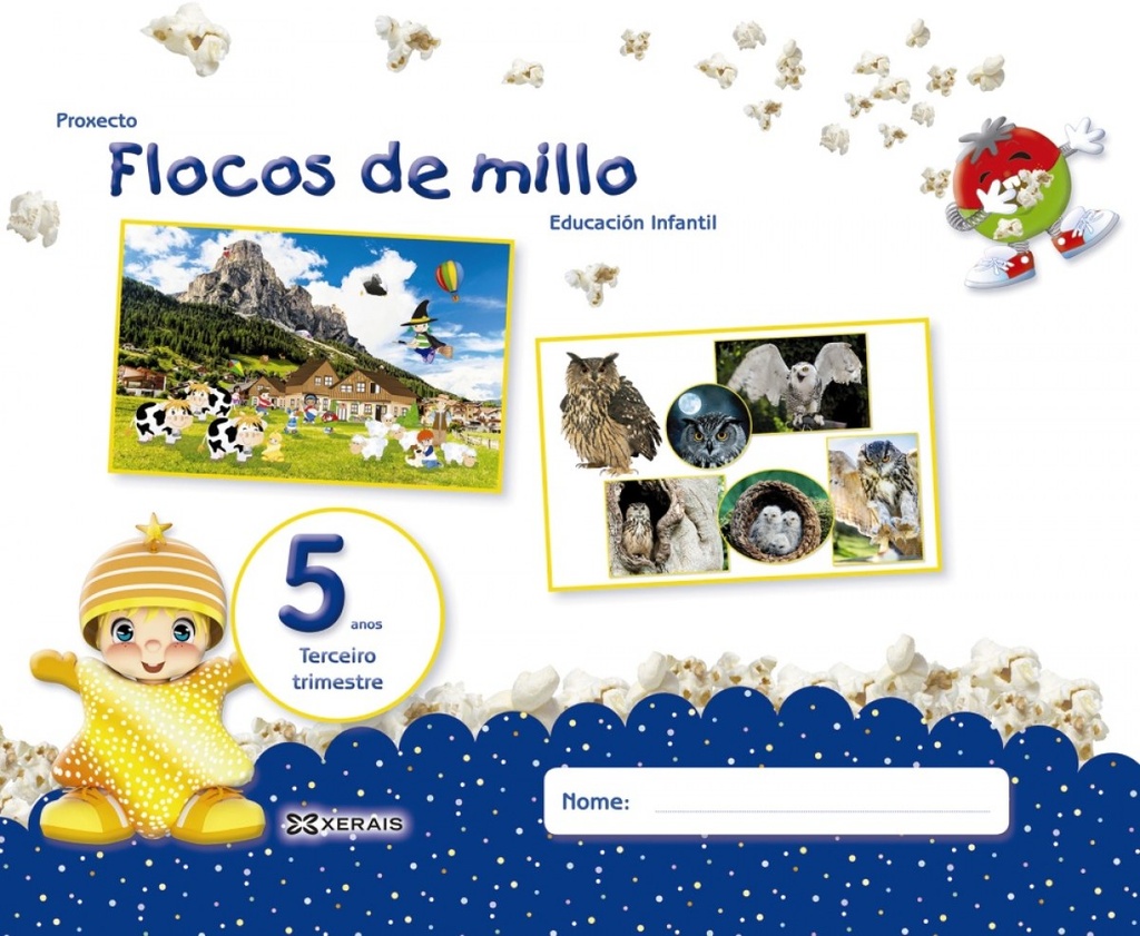 FLOCOS DE MILLO 5 ANOS. TERCEIRO TRIMESTRE