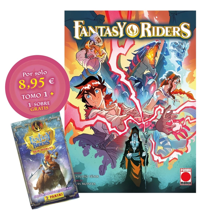 Fantasy riders da el salto al manga