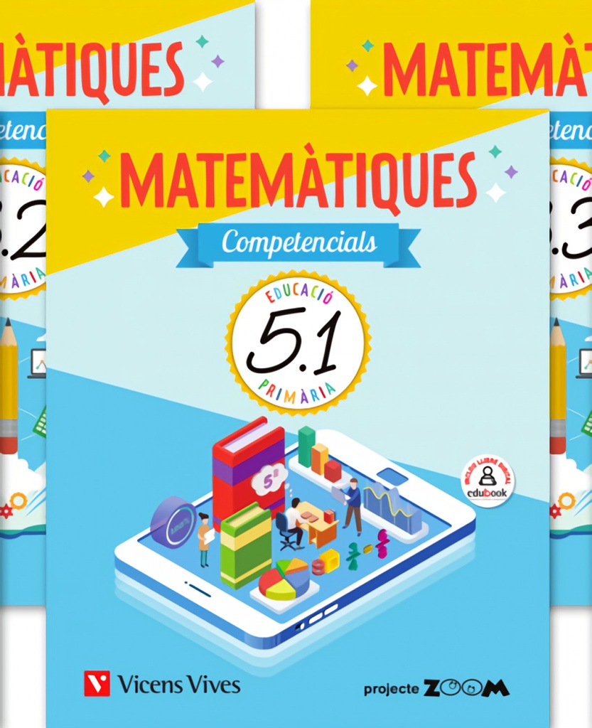 QUADERN MATEMATIQUES COMPETENCIALS 5E.PRIMARIA. ZOOM. CATALUNYA 2019