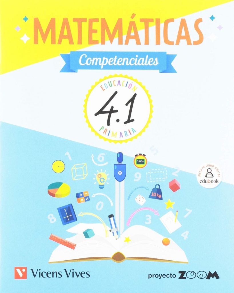 CUADERNO MATEMÁTICAS COMPETENCIALES 4ºPRIMARIA. ZOOM 2019