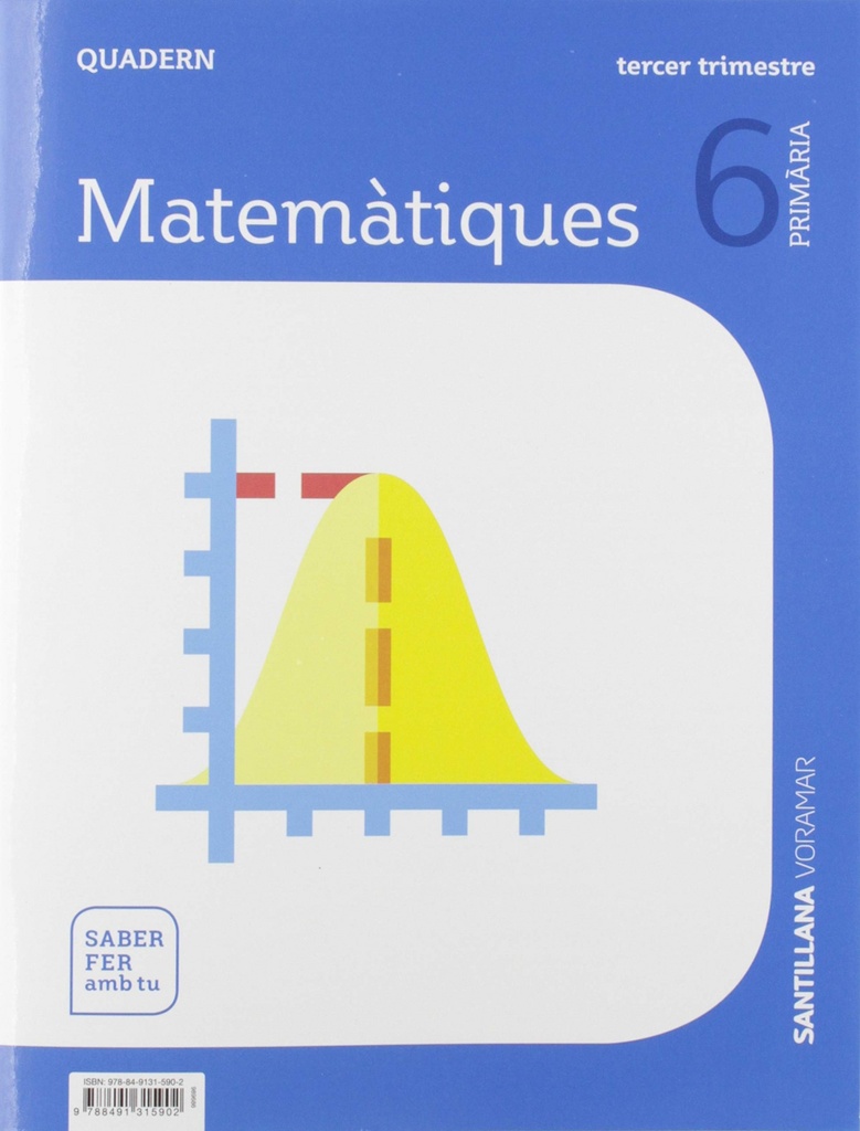 QUADERN MATEMATIQUES 3 6E.PRIMARIA. SABER FER AMB TU. VALENCIA 2019