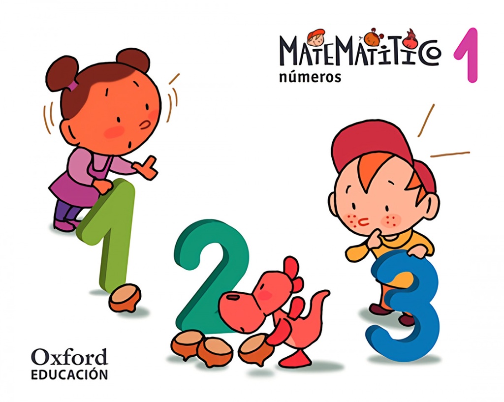 Números 3 años. Matematítico. Cuaderno 1