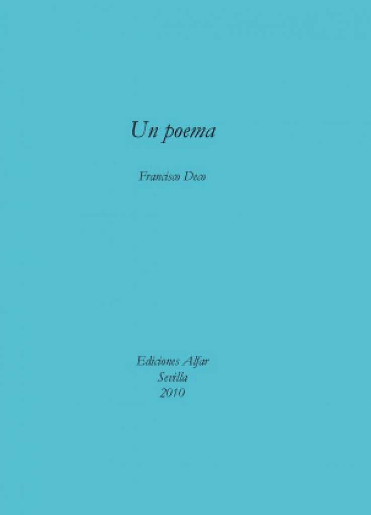 Un poema