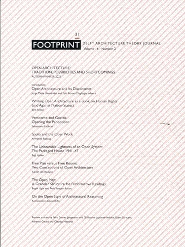 FOOTPRINT 31. OPEN ARCHITECTURE