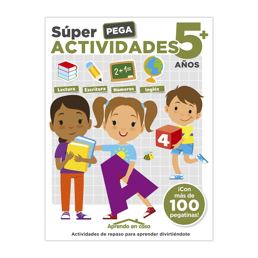 APRENDO EN CASA SÚPER PEGA ACTIVIDADES 5+ AÑOS