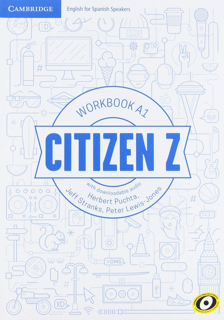 Citizen Z. Workbook with downloadable Audio. A1