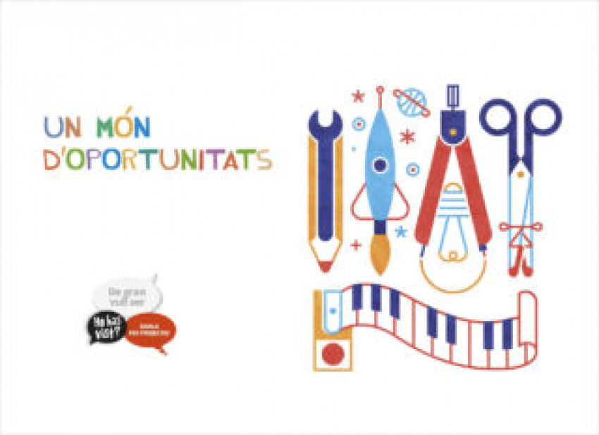 Carpeta alumne De gran vull ser - Ho has vist? - Infantil