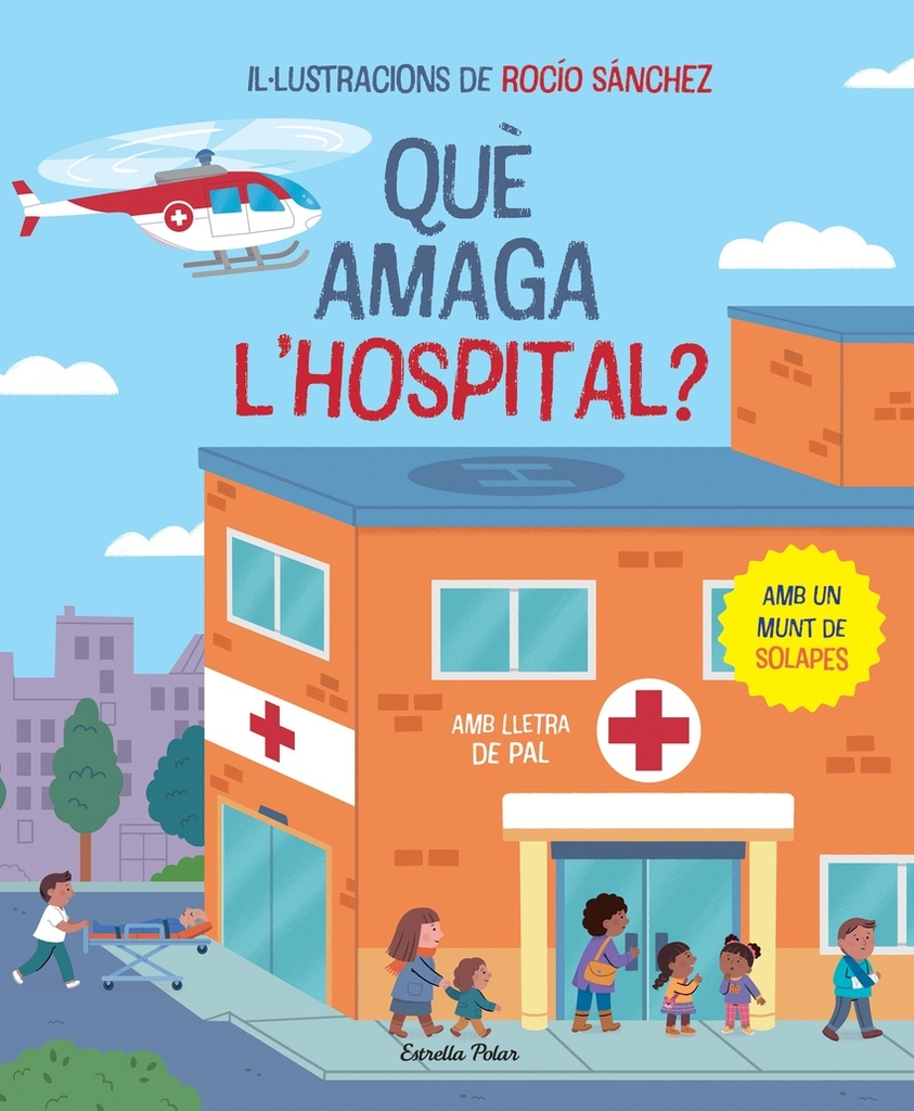 Què amaga l'hospital? Llibre amb solapes