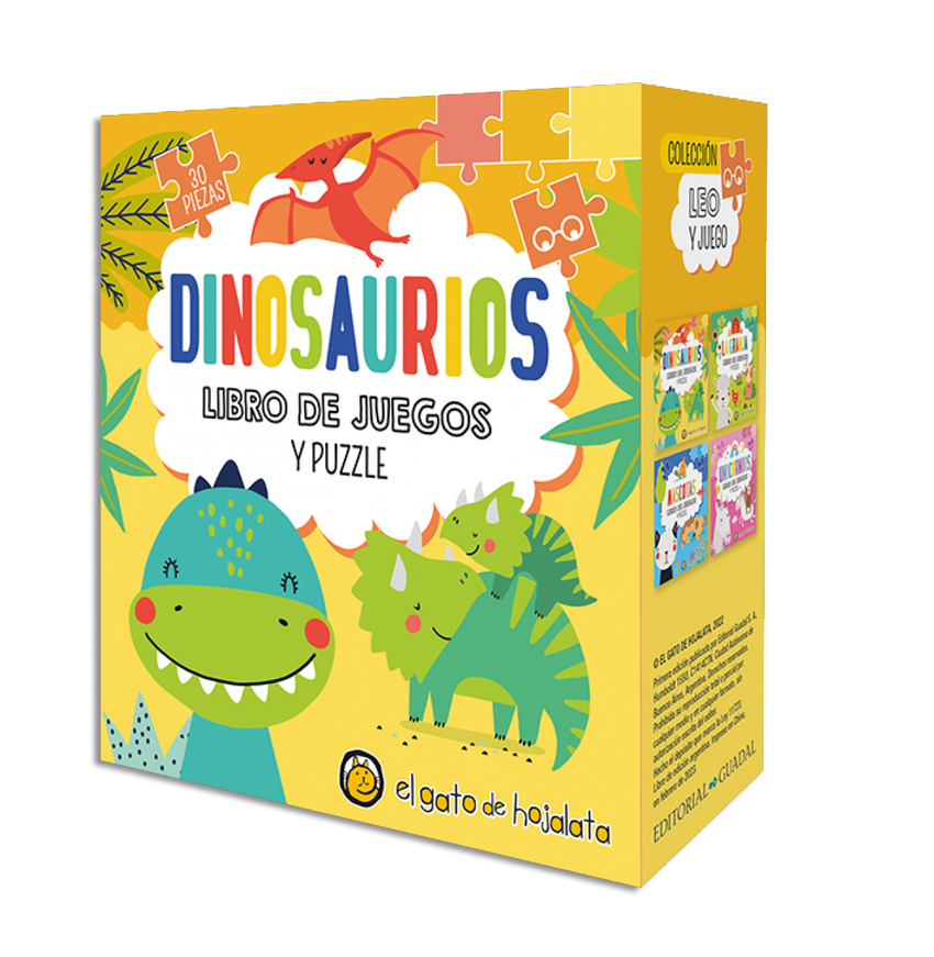 Dinosaurios (Libro+Puzzle 30 piezas)