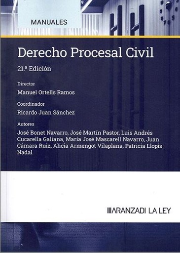 DERECHO PROCESAL CIVIL 2024 21ªED