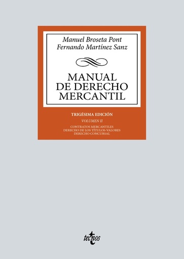 Manual de Derecho Mercantil