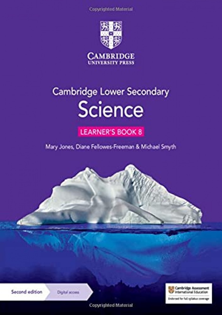 CAMBRIDGE LOWER SECONDARY SCIENCIE BOOK 8 WITH DIG