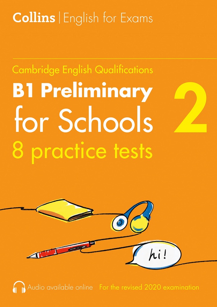 PRACTICE TESTS FOR B1 PRELIMINARY FOR SCHOOLS PET VOLUMEN 2