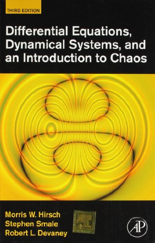 Differential Equations, Dynamical Systems, and an Introduction to Chaos