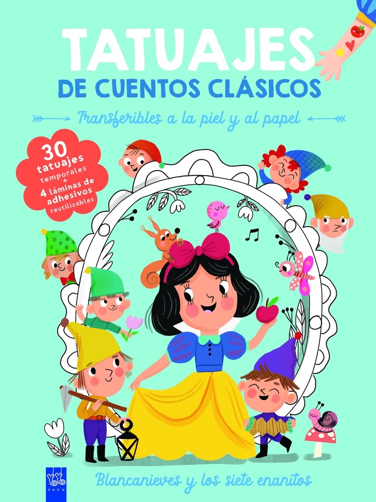 Tatuajes de cuentos clásicos. Blancanieves