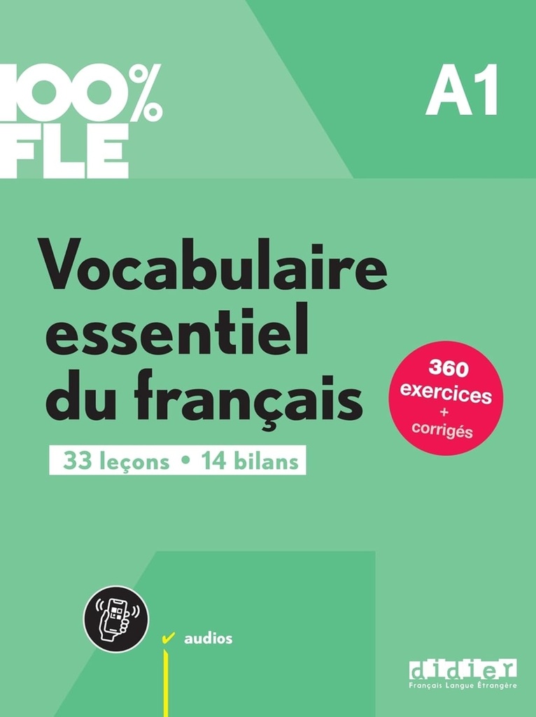 VOCABULAIRE ESSENTIEL A1 LIVRE + APP