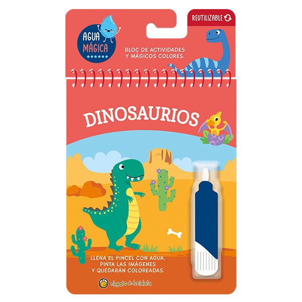 DINOSAURIOS(¡A JUGAR CON AGUA MAGICA!)