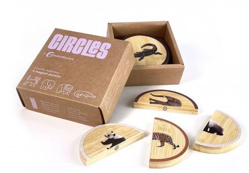 Circles salvajes. Puzzle 2 piezas