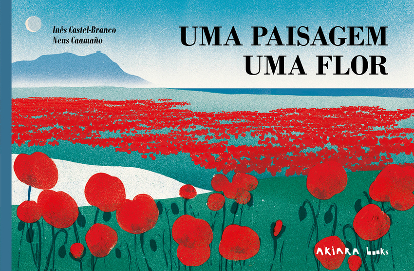 Uma paisagem, uma flor