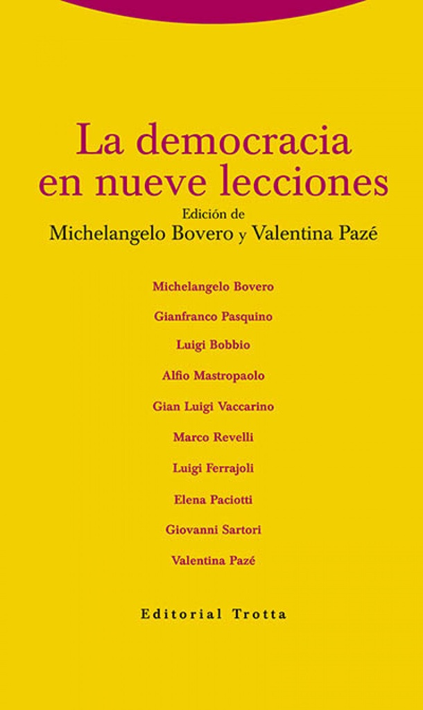 La democracia en nueve lecciones