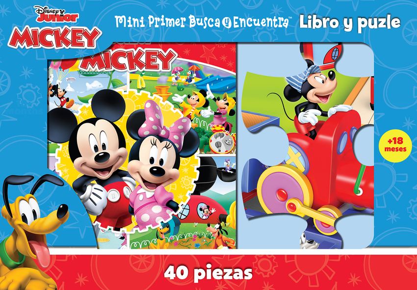 MI PRIMER BUSCA Y ENCUENTRA PUZLE MICKEY