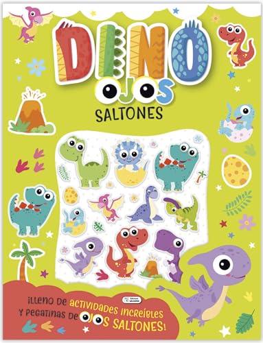 OJOS SALTONES STICKERS BOOK - DINO