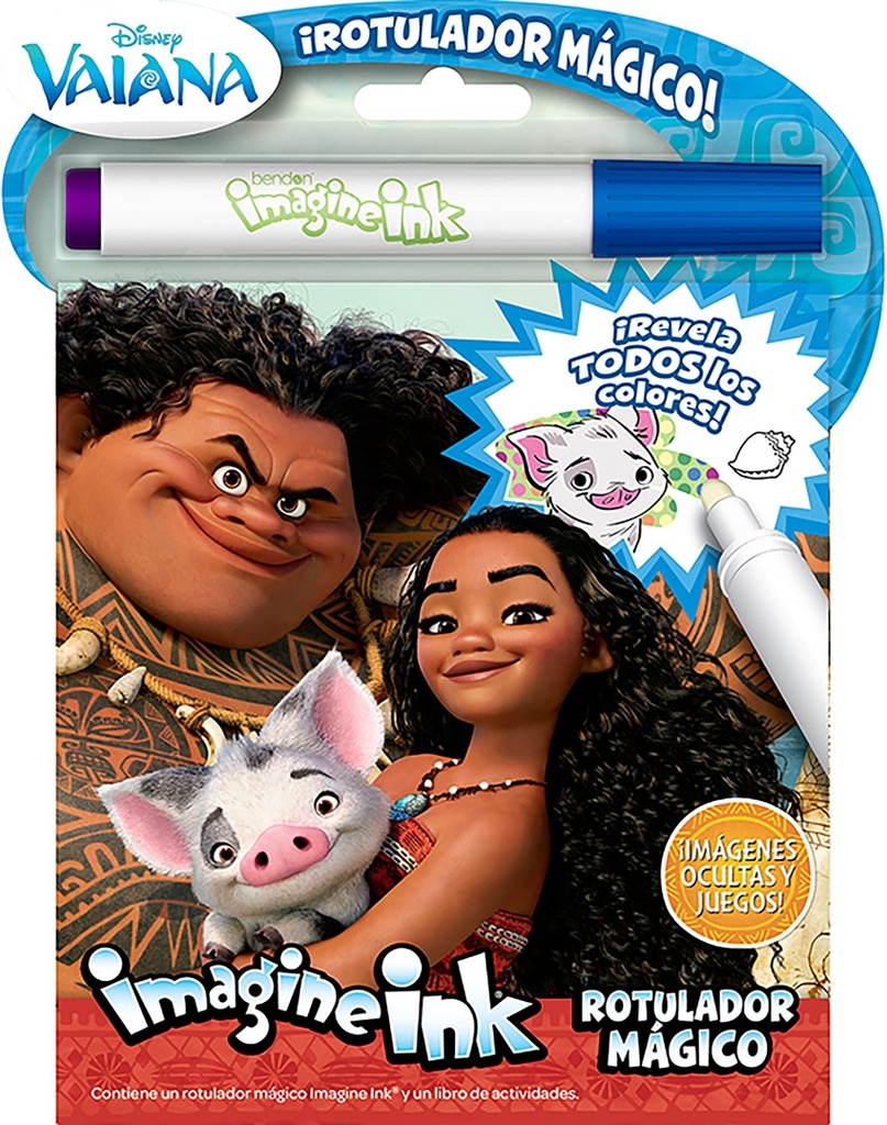 Vaiana. Rotulador mágico