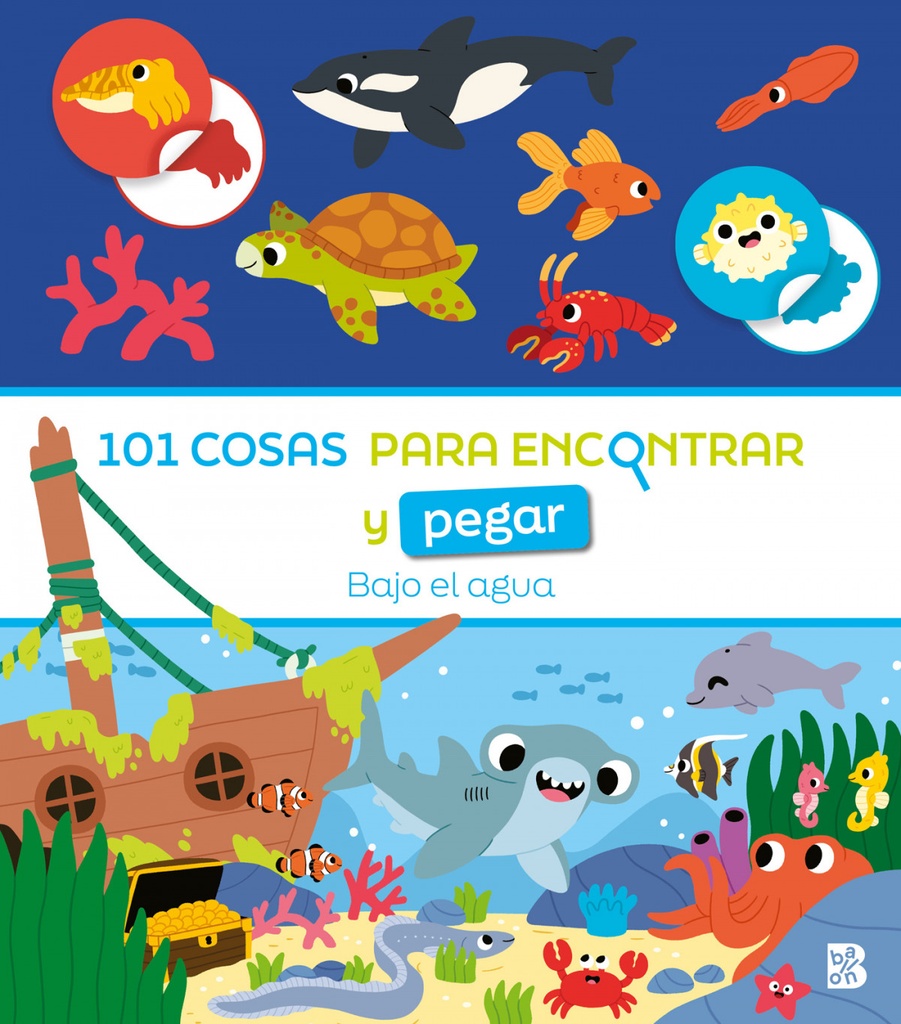 101 COSAS PARA ENCONTRAR Y PEGAR-BAJO EL AGUA