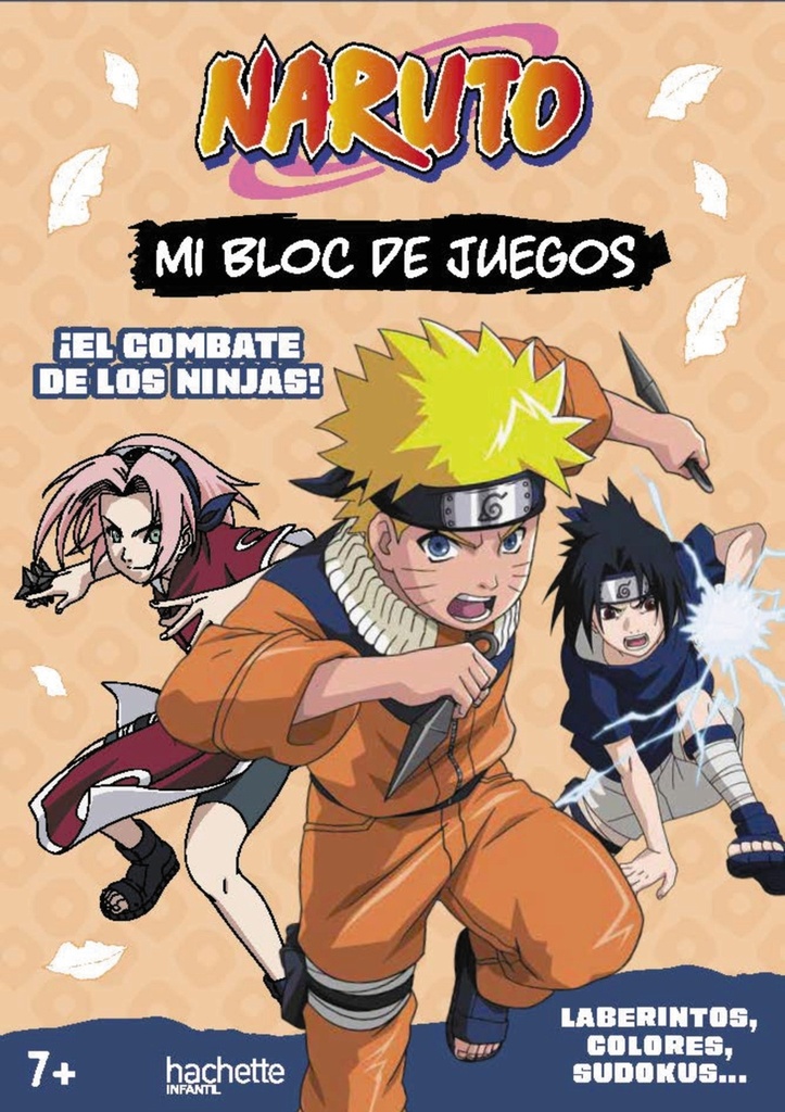 Mi bloc de juegos Naruto. El combate de los ninjas