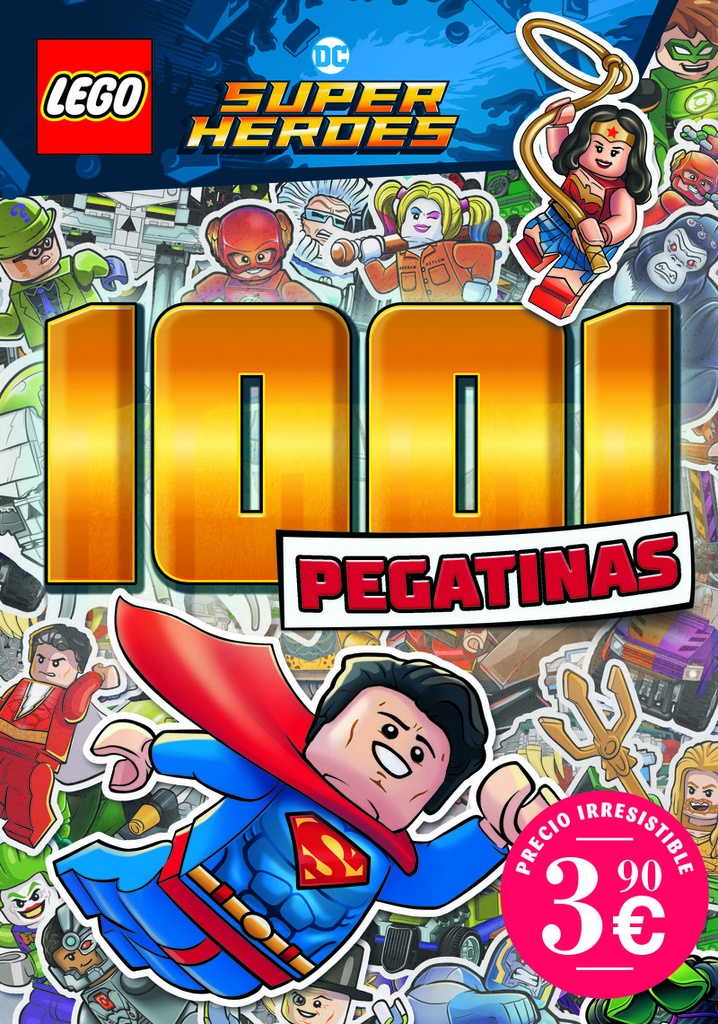SUPER HEROES: 1001 pegatinas