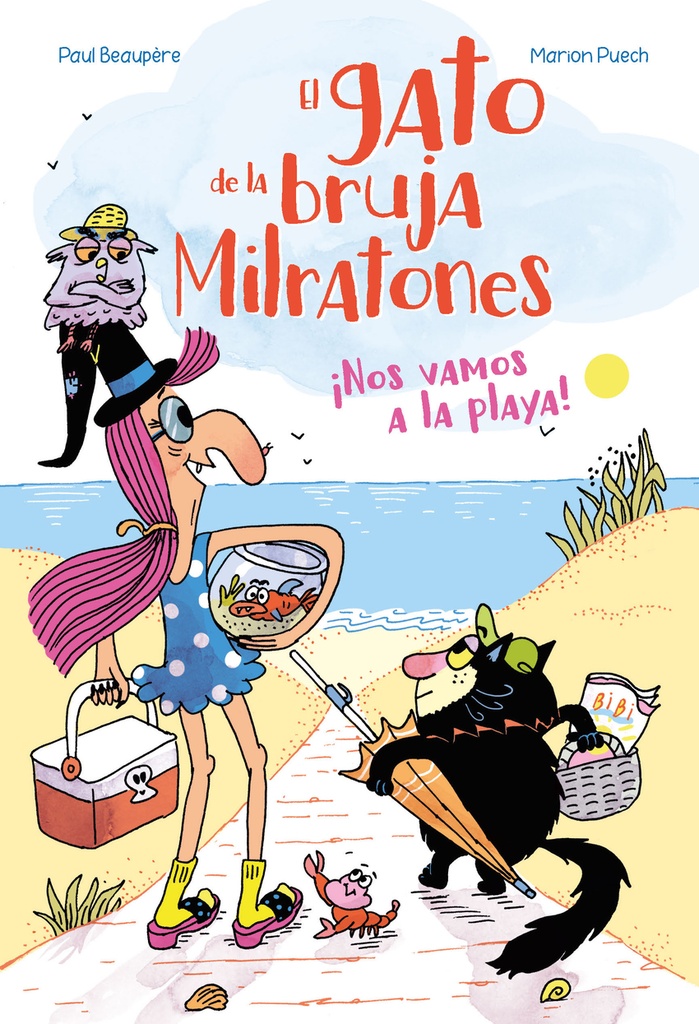 EL GATO DE LA BRUJA MILRATONES ¡NOS VAMOS A LA PLAYA!