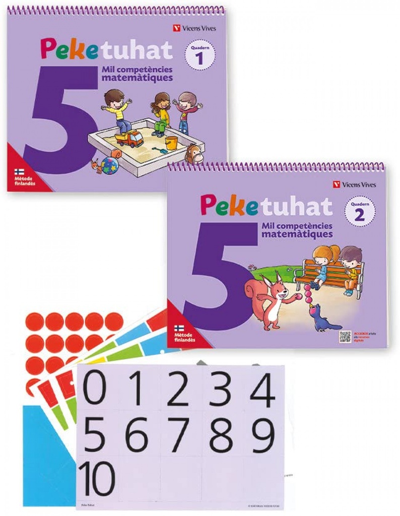 PEKE TUHAT QUADERN (1+2+FITXES) 5 ANYS