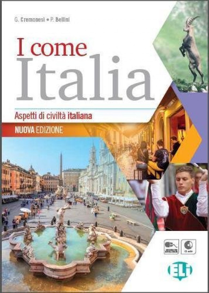 I COME ITALIA BOOK + AUDIO CD (NEW EDITION)