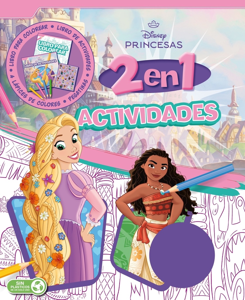 Princesas. Actividades 2 en 1