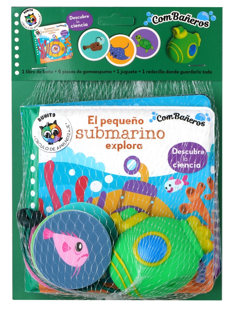 El pequeño submarino explora