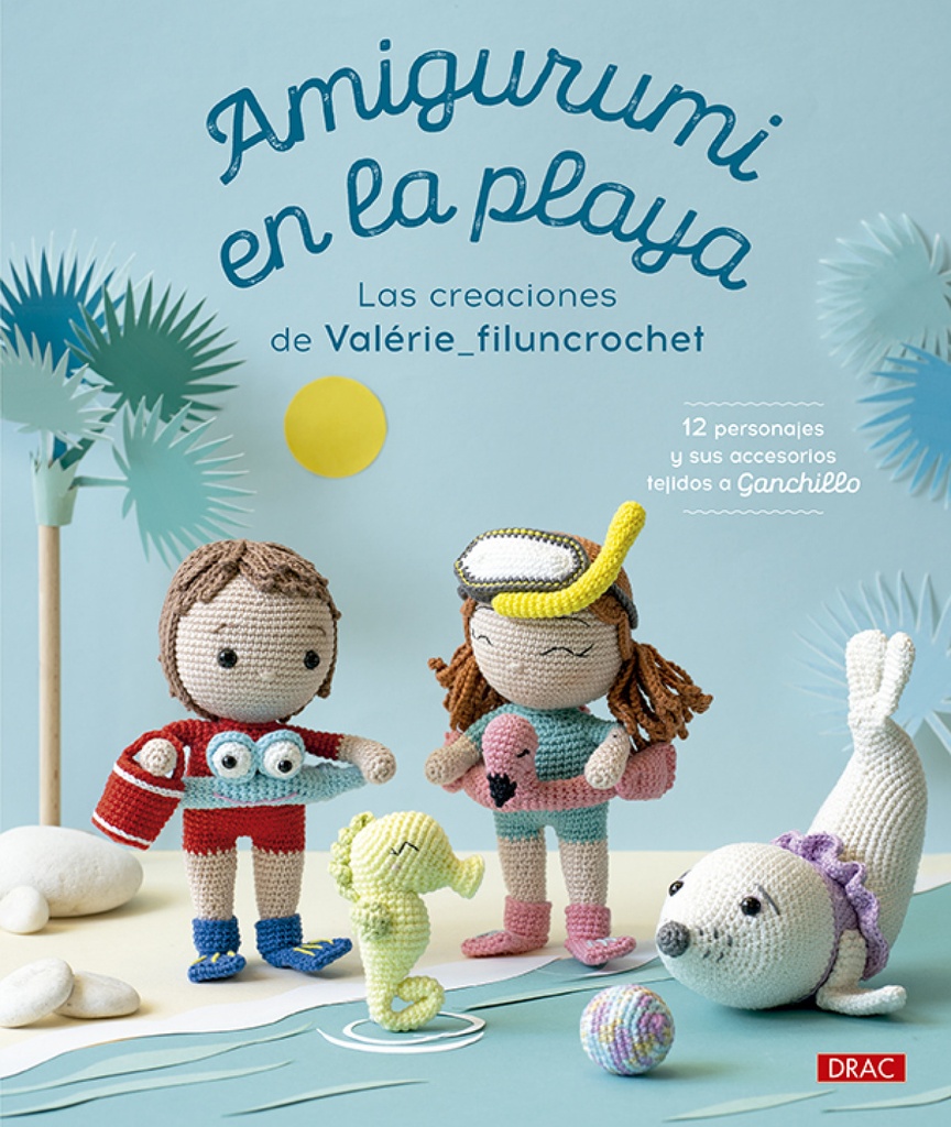 Amigurumi en la playa