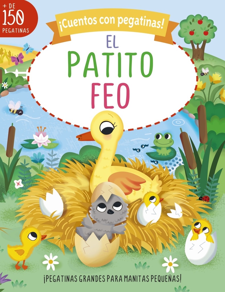 ¡Cuentos con pegatinas! El patito feo