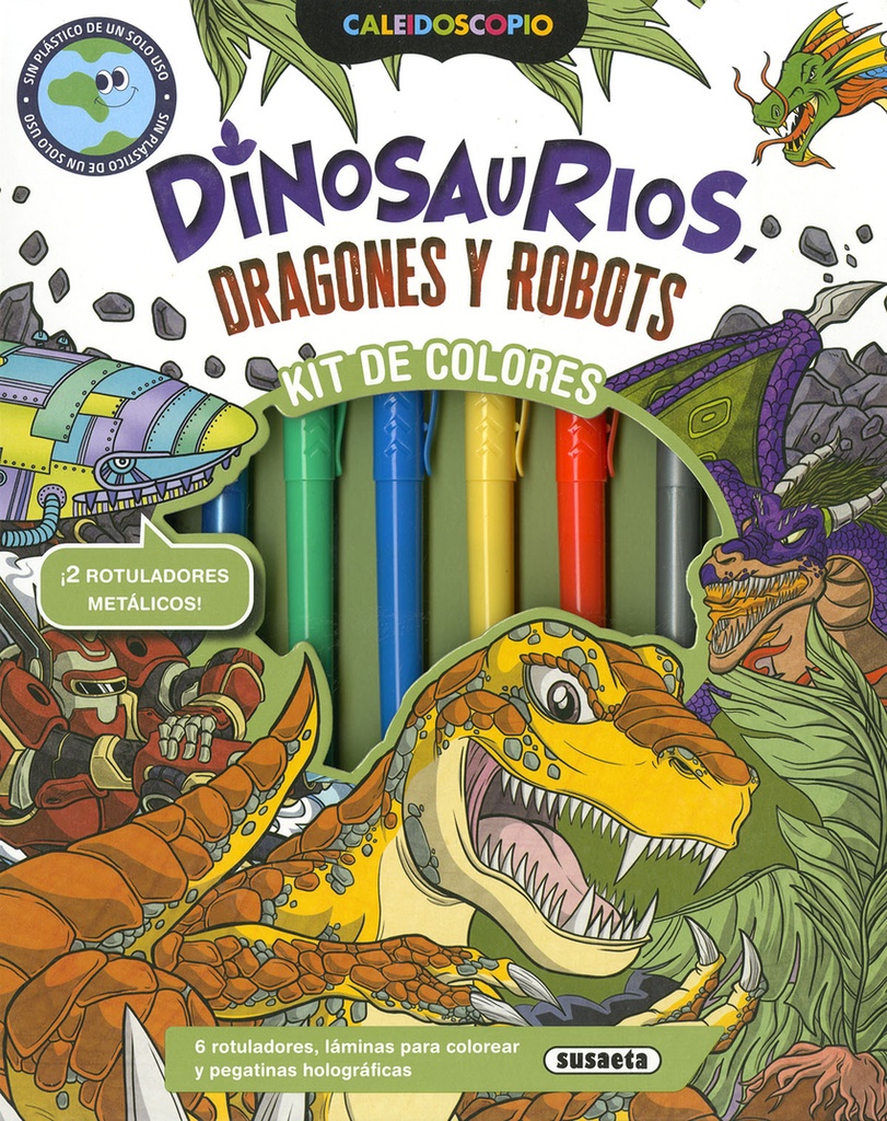 Dinosaurios, dragones y robots