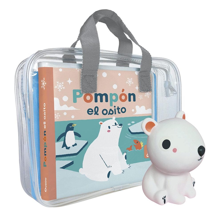 Libro de baño. Pompón el osito