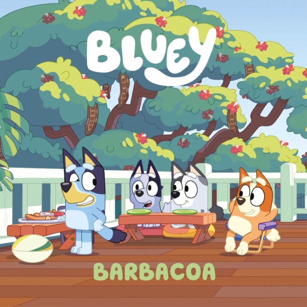 BLUEY. CUENTO. BARBACOA