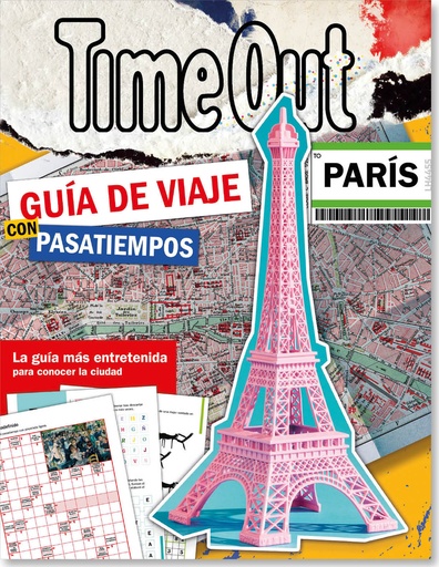 Time Out Paris-Guía de viaje con pasatiempos